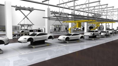 Porsche và Audi hợp tác phát triển khung gầm xe điện cao cấp - 2