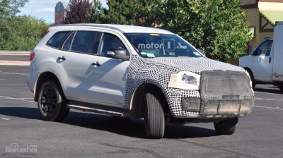 Ảnh chạy thử của Ford Bronco 2020 Ảnh chạy thử của Ford Bronco 2020.
