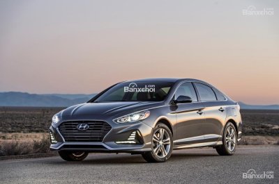 Hyundai Sonata 2018 bản nâng cấp.