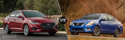 Hyundai Accent 2018 và Nissan Sunny 2018 Hyundai Accent 2018 và Nissan Sunny 2018/