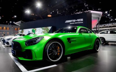 Mercedes-AMG GT R tại triển lãm Bangkok 2018: Ấn tượng phong cách "quái vật".