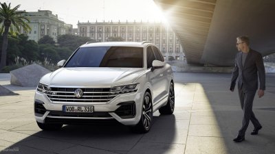 Ưu điểm của Volkswagen Touareg 2019 - ảnh 5 Đầu xe Volkswagen Touareg 2019