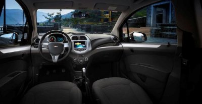 Nội thất xe Chevrolet Spark 2019.