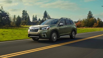 Subaru Forester 2019 bản cập nhật vừa mới ra mắt tại triển lãm New York 2