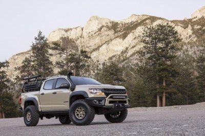 Chevrolet Colorado ZR2 Bison xuất hiện tại Mỹ, sẽ sớm lên dây chuyền sản xuất.