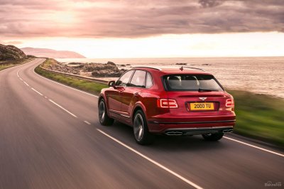 Bentley Bentayga V8 mới thẳng tiến triển lãm Bắc Kinh 2018 3a