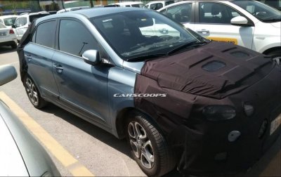 Hyundai i20 Facelift lộ ảnh chạy thử, che chắn mỏng manh 8