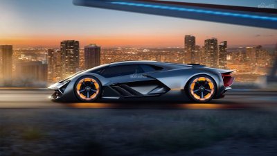 Mẫu xe concept Lamborghini Terzo Millennio 3 Mẫu xe concept Lamborghini Terzo Millennio 3a