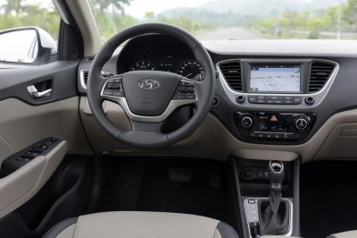 Khoang nội thất Hyundai Accent 2018 thế hệ mới lắp ráp tại Việt Nam Khoang nội thất Hyundai Accent 2018 thế hệ mới lắp ráp tại Việt Nam.