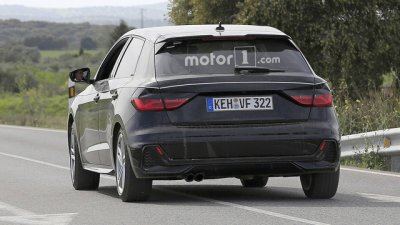 Audi A1 2019 lộ trần trên đường trước thời điểm ra mắt - Ảnh 2 Audi A1 2019 lộ trần trên đường trước thời điểm ra mắt - Ảnh 2.