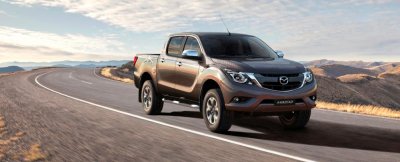 Hình ảnh Mazda BT-50 đang mở bán tại Việt Nam..