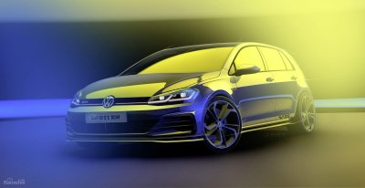 Volkswagen Golf GTI TCR lộ diện với công suất 286 mã lực 1a