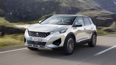 Phác họa Peugeot 2008 thế hệ mới dựa trên đàn anh 3008 và 5008 1a