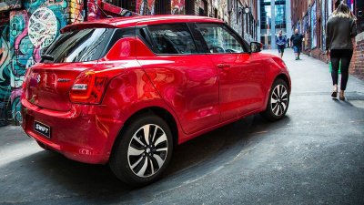 Suzuki Swift 2018 thế hệ mới mở bán tại Philippines, gần kề Việt Nam 2 Ảnh chụp thân xe Suzuki Swift 2018-2019