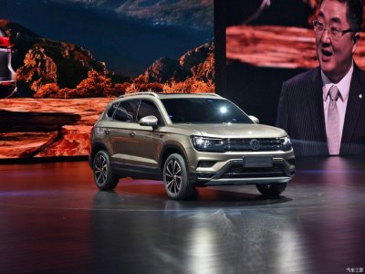 Volkswagen Tharu giống như phiên bản thu nhỏ của SUV 7 chỗ VW Teramont.