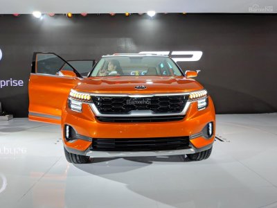 SUV cỡ nhỏ Kia SP Concept phiên bản sản xuất sẽ có tên Kia Trazor ? 3a