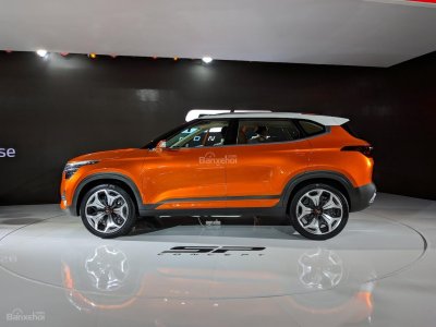 SUV cỡ nhỏ Kia SP Concept phiên bản sản xuất sẽ có tên Kia Trazor ? 2a