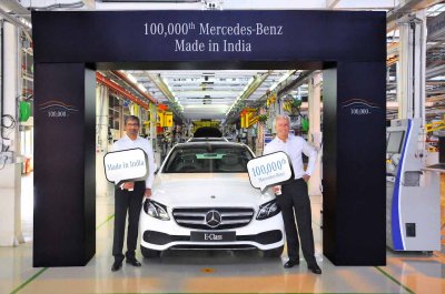 Mercedes-Benz Ấn Độ xuất xưởng chiếc xe thứ 100.000 Mercedes-Benz Ấn Độ xuất xưởng chiếc xe thứ 100.000 z