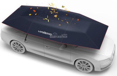Dù che ô tô đảm bảo vệ sinh, chống trầy xước cho xe Đồ chơi xe hơi mới: điểm qua 5 lợi ích của dù che ô tô thông minh - 6