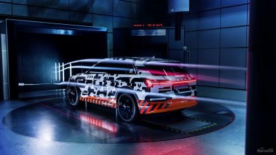 Xe điện Audi E-Tron sử dụng camera thay cho gương chiếu hậu truyền thống z