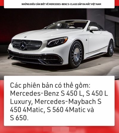 9 điều về Mercedes-Benz S-Class chuẩn bị ''''''''lên sóng'''''''' tại Việt Nam 4