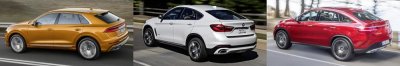 Ảnh Audi Q8 2019, BMW X6 và Mercedes GLE Coupe 1 Ảnh Audi Q8 2019, BMW X6 và Mercedes GLE Coupe a1