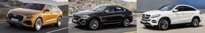 So sánh động cơ Audi Q8 2019, BMW X6 và Mercedes GLE Coupe So sánh động cơ Audi Q8 2019, BMW X6 và Mercedes GLE Coupe.