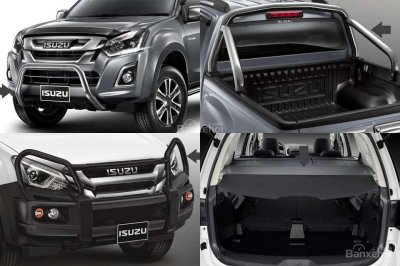 Isuzu mu-X và Isuzu D-Max ra lò phụ kiện độ chính hãng cực ngầu - 1