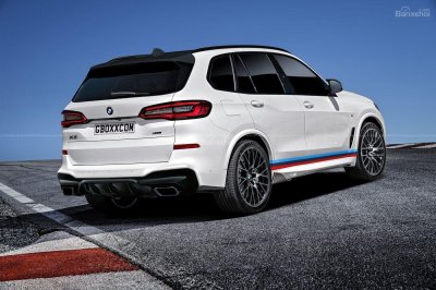 Phác họa bản hiệu suất BMW X5 M sắp trình làng 3a