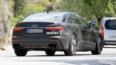 Audi S6 "khỏa thân" chạy thử không che chắn​ - 3