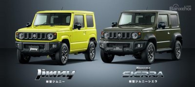 Suzuki Jimny và Jimny Sierra 2018 thế hệ mới chính thức lộ diện.