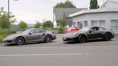 Porsche 911 hoàn toàn mới lộ diện trên đường thử 2 Porsche 911 hoàn toàn mới lộ diện trên đường thử a2