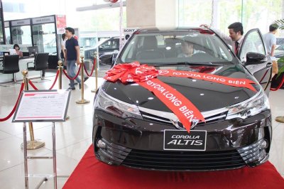 Toyota Corolla Altis bán được 509 xe trong tháng 6/2018.