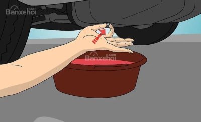 Hoàn tất công việc cách rút nhiên liệu khỏi ô tô