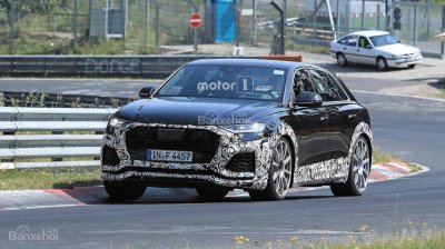 Audi RS Q8 lộ diện trên đường chạy thử Audi RS Q8 lộ diện trên đường chạy thử - 1