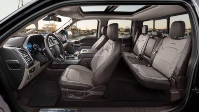 Khoang nội thất Ford F-150 Limited 2019.