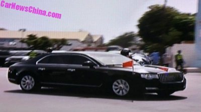 Xe Trung Quốc Hongqi N501 đã lộ diện hoàn toàn tại châu Phi Xe Trung Quốc Hongqi N501 đã lộ diện hoàn toàn tại châu Phi 1