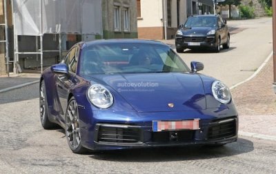 Porsche 911 2019 hiện nguyên hình trên đường thử Porsche 911 2019 hiện nguyên hình trên đường thử 1