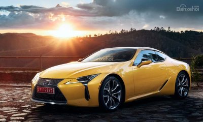 Vén màn Lexus LC Yellow Edition trước ngày ra mắt Vén màn Lexus LC Yellow Edition trước ngày ra mắt - 1