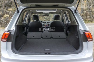 Khoang hành lý Volkswagen Tiguan 2018 Khoang hành lý Volkswagen Tiguan 2018.