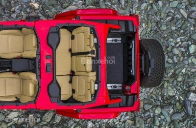 Khoang hành lý Jeep Wrangler Unlimited 2018 Khoang hành lý Jeep Wrangler Unlimited 2018.
