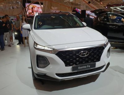 Thiết kế đầu xe Hyundai Santa Fe 2019 đầu xe Hyundai Santa Fe 2019