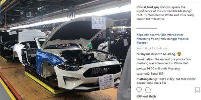 Chiếc Ford Mustang thứ 10 triệu chính thức xuất xưởng tại Michigan 2 Chiếc Ford Mustang thứ 10 triệu chính thức xuất xưởng tại Michigan a2