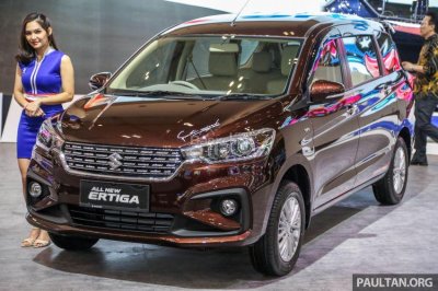 Suzuki Ertiga đời mới khoe dáng tại triển lãm GIIAS 2018 Suzuki Ertiga đời mới khoe dáng tại triển lãm GIIAS 2018 - 1