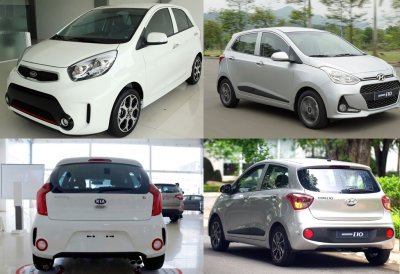 Hyundai Grand i10 và Kia Morning thống trị phân khúc xe hạng A tháng 7/2018.