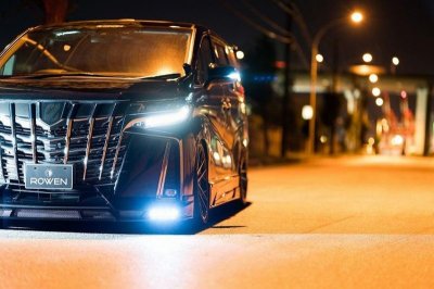 Toyota Alphard 2018 qua tay Rowen, thêm bodykit mới "sang chảnh" hơn 15