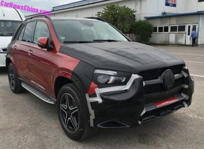 Mercedes-Benz GLE thế hệ mới hé lộ nội thất trong bộ ảnh chạy thử tại Trung Quốc 9 Mercedes-Benz GLE thế hệ mới hé lộ nội thất trong bộ ảnh chạy thử tại Trung Quốc a9