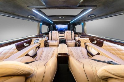 Phong cách Maybach đẳng cấp hiện diện trên Mercedes-Benz V-Class