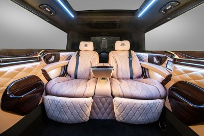 Phong cách Maybach đẳng cấp hiện diện trên Mercedes-Benz V-Class