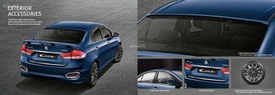 Một số trang bị ngoại thất trên Suzuki Ciaz 2019 Một số trang bị ngoại thất trên Suzuki Ciaz 2019.